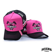 Th3Boonies Hat - Hot Pink/Black